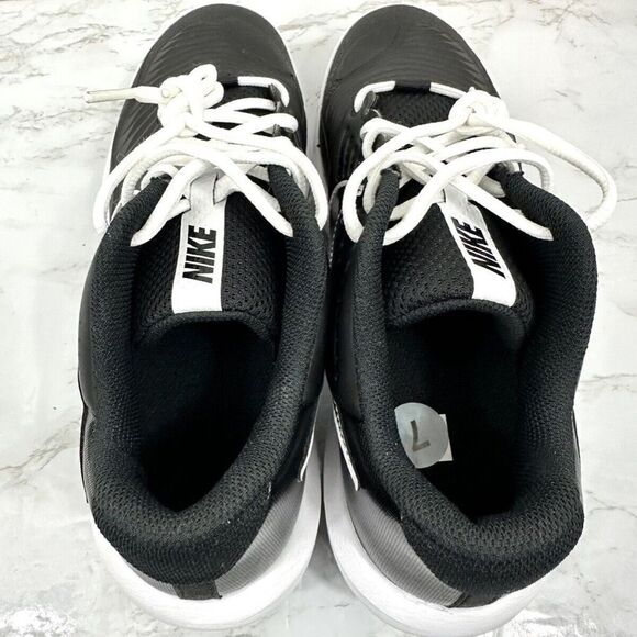 Men's Nike Alpha Huarache 3 Varsity Low Baseball Cleats Black CT0829-003, 7.5 - Picture 6 of 8